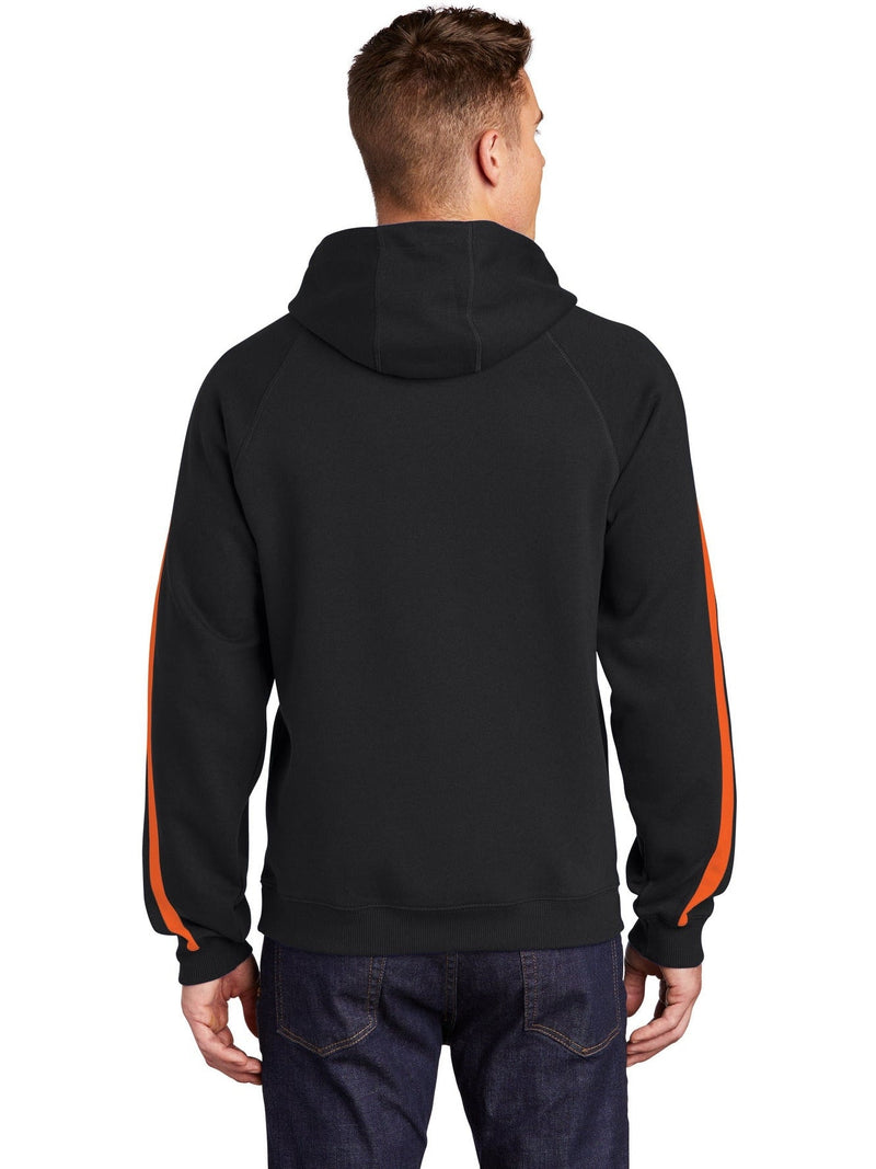no-logo Sport-Tek Sleeve Stripe Pullover Hooded Sweatshirt-Active-Sport-Tek-Thread Logic