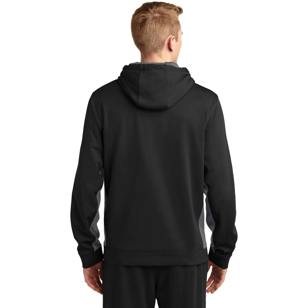 no-logo Sport-Tek Sport-Wick Fleece Colorblock Hooded Pullover-Hoodies-Sport-Tek-Thread Logic