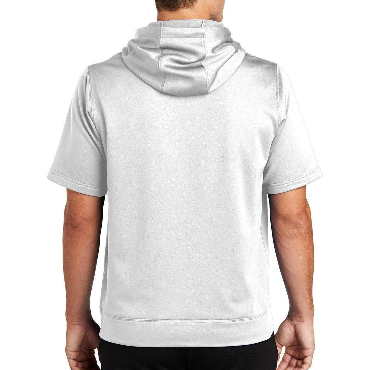 no-logo Sport-Tek Sport-Wick Fleece Short Sleeve Hooded Pullover-Regular-Sport-Tek-Thread Logic