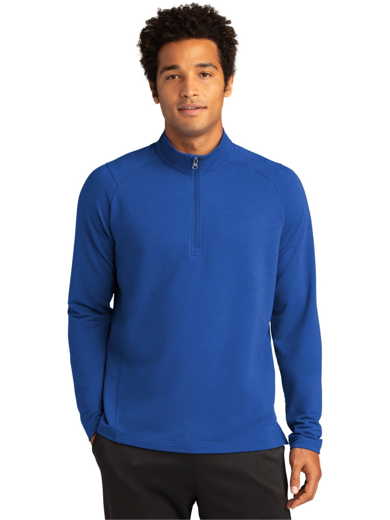  Sport-Tek Sport-Wick Flex Fleece 1/4-Zip-Regular-Sport-Tek-True Royal-S-Thread Logic