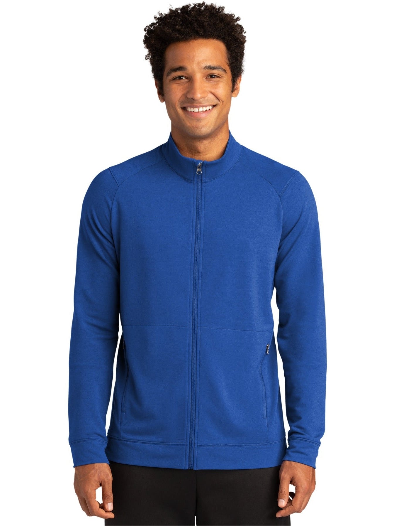  Sport-Tek Sport-Wick Flex Fleece Full-Zip-Regular-Sport-Tek-True Royal-S-Thread Logic
