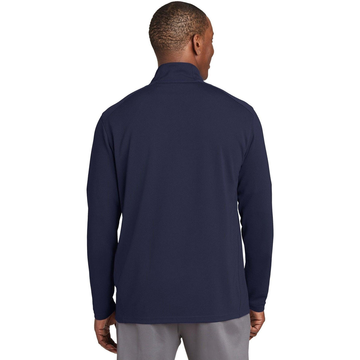 no-logo Sport-Tek Sport-Wick Textured 1/4-Zip Pullover-Regular-Sport-Tek-Thread Logic