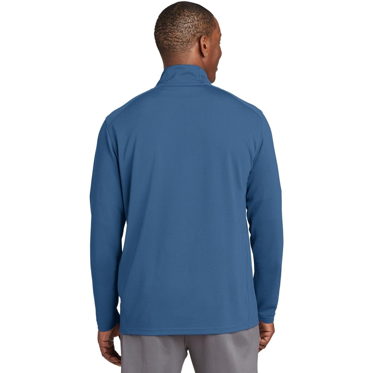 no-logo Sport-Tek Sport-Wick Textured 1/4-Zip Pullover-Regular-Sport-Tek-Thread Logic