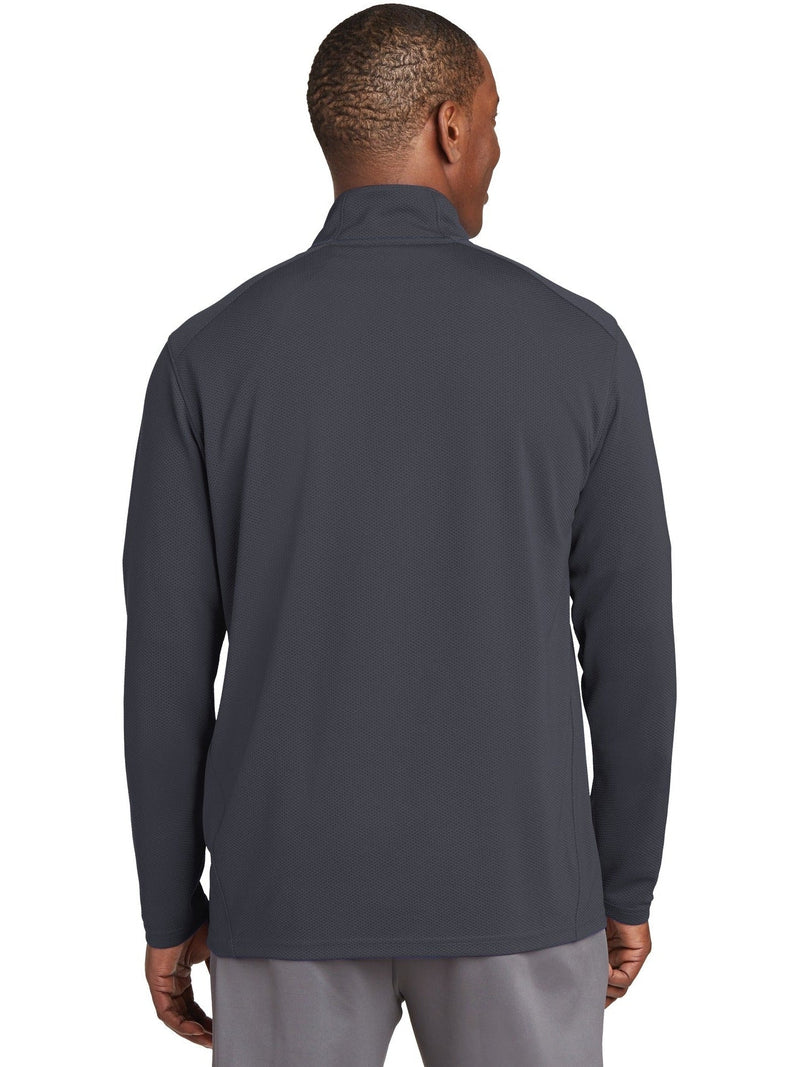 no-logo Sport-Tek Sport-Wick Textured 1/4-Zip Pullover-Regular-Sport-Tek-Thread Logic