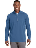  Sport-Tek Sport-Wick Textured 1/4-Zip Pullover-Regular-Sport-Tek-Dawn Blue-S-Thread Logic