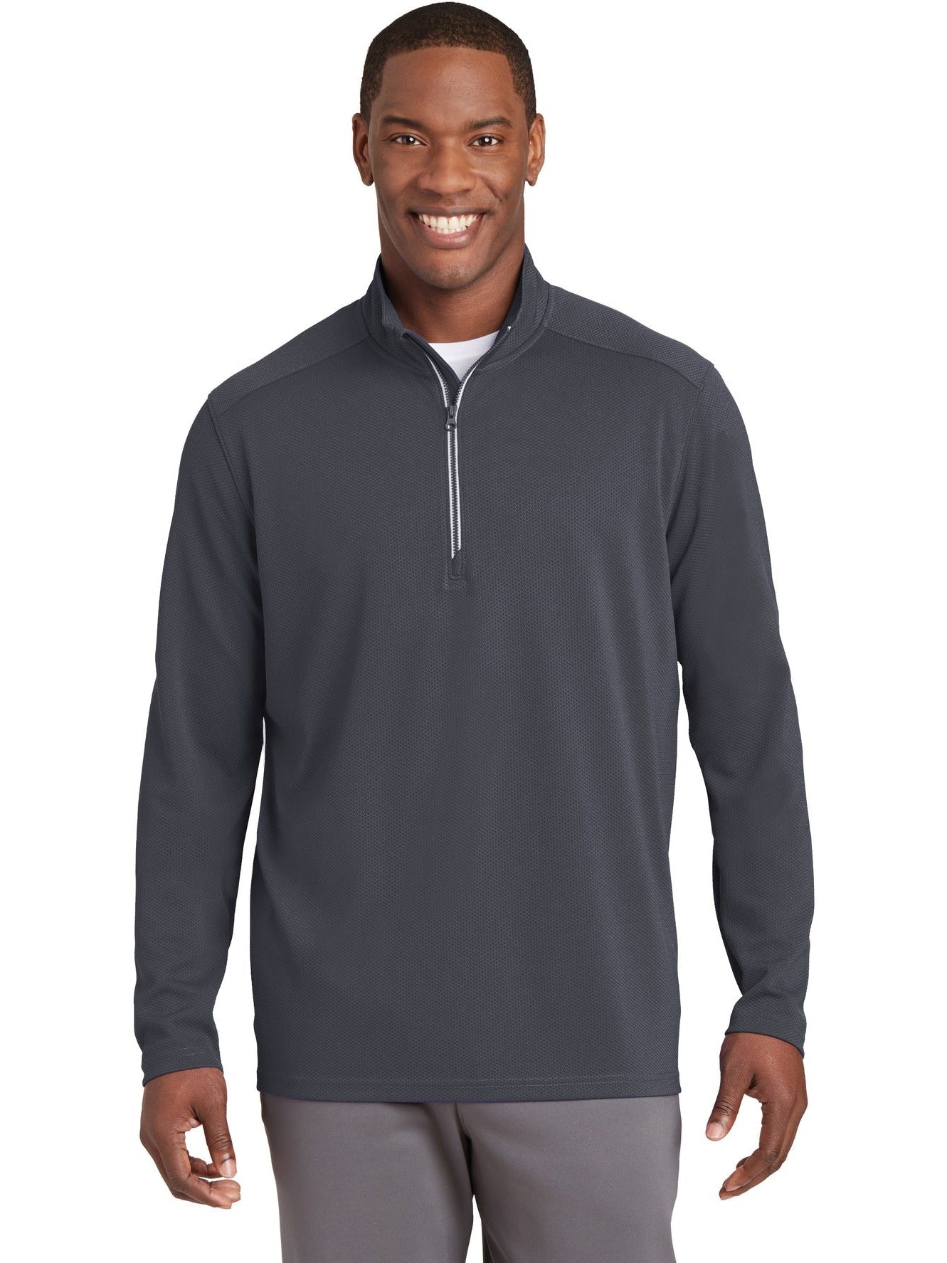 Sport Tek ST860 Quarter-Zip Pullover with Custom Embroidery