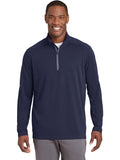  Sport-Tek Sport-Wick Textured 1/4-Zip Pullover-Regular-Sport-Tek-True Navy-S-Thread Logic