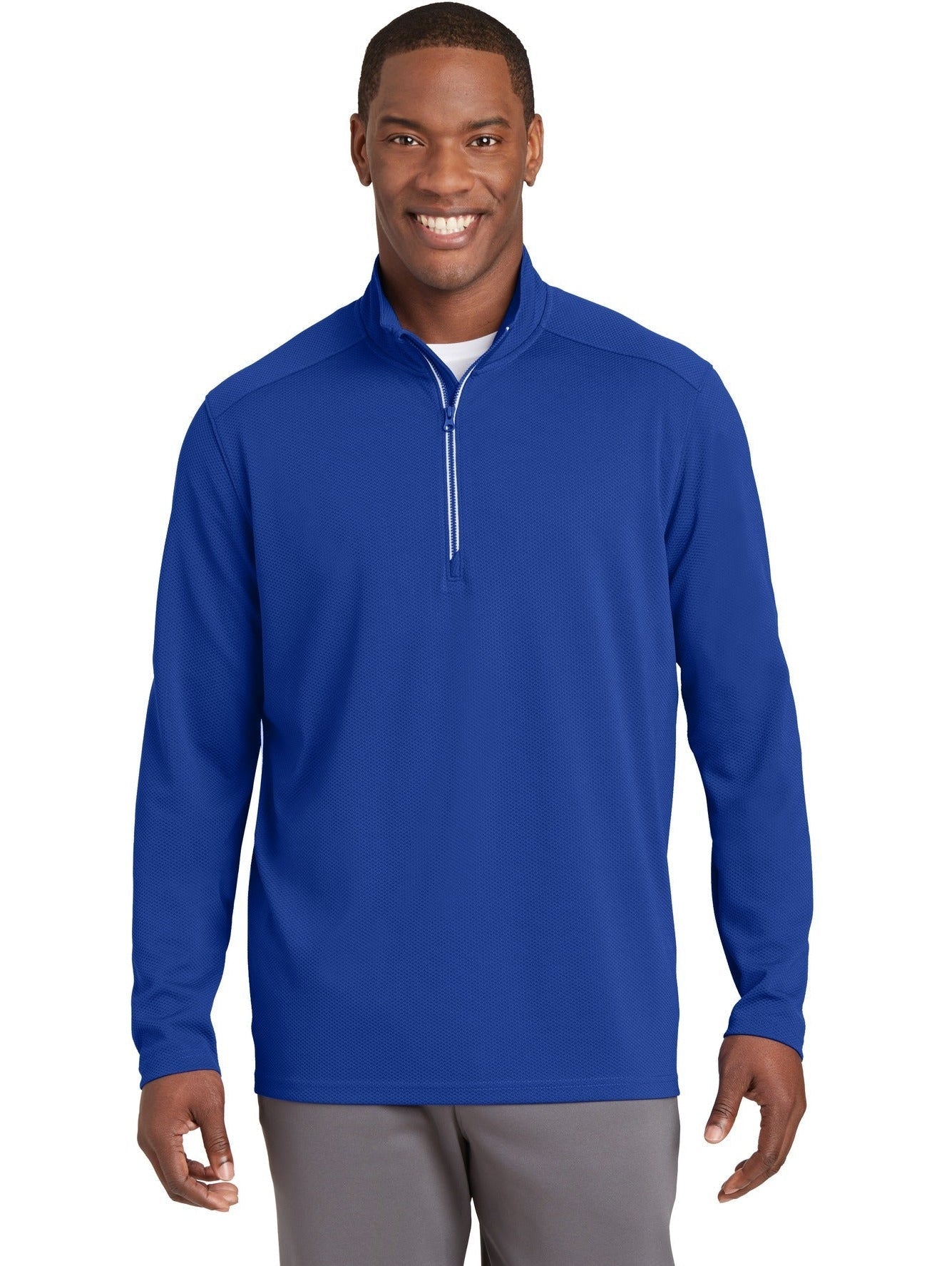Sport Tek ST860 Quarter-Zip Pullover with Custom Embroidery