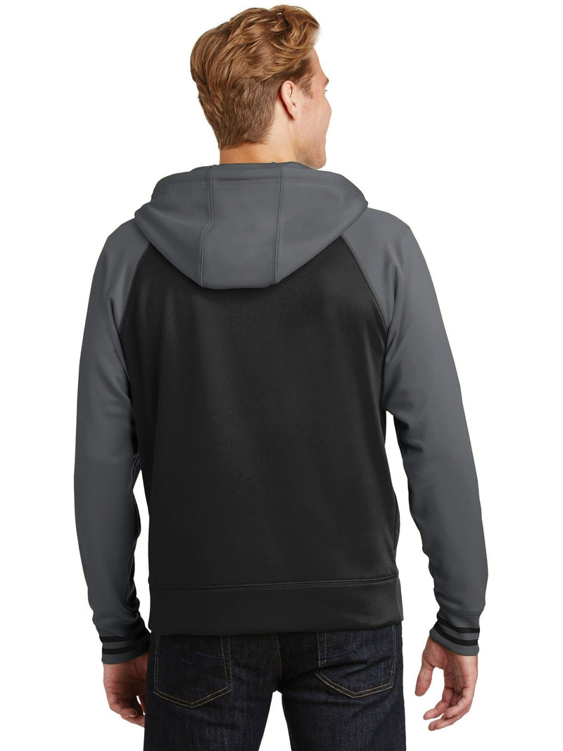 no-logo Sport-Tek Sport-Wick Varsity Fleece Full-Zip Hooded Jacket-Regular-Sport-Tek-Thread Logic