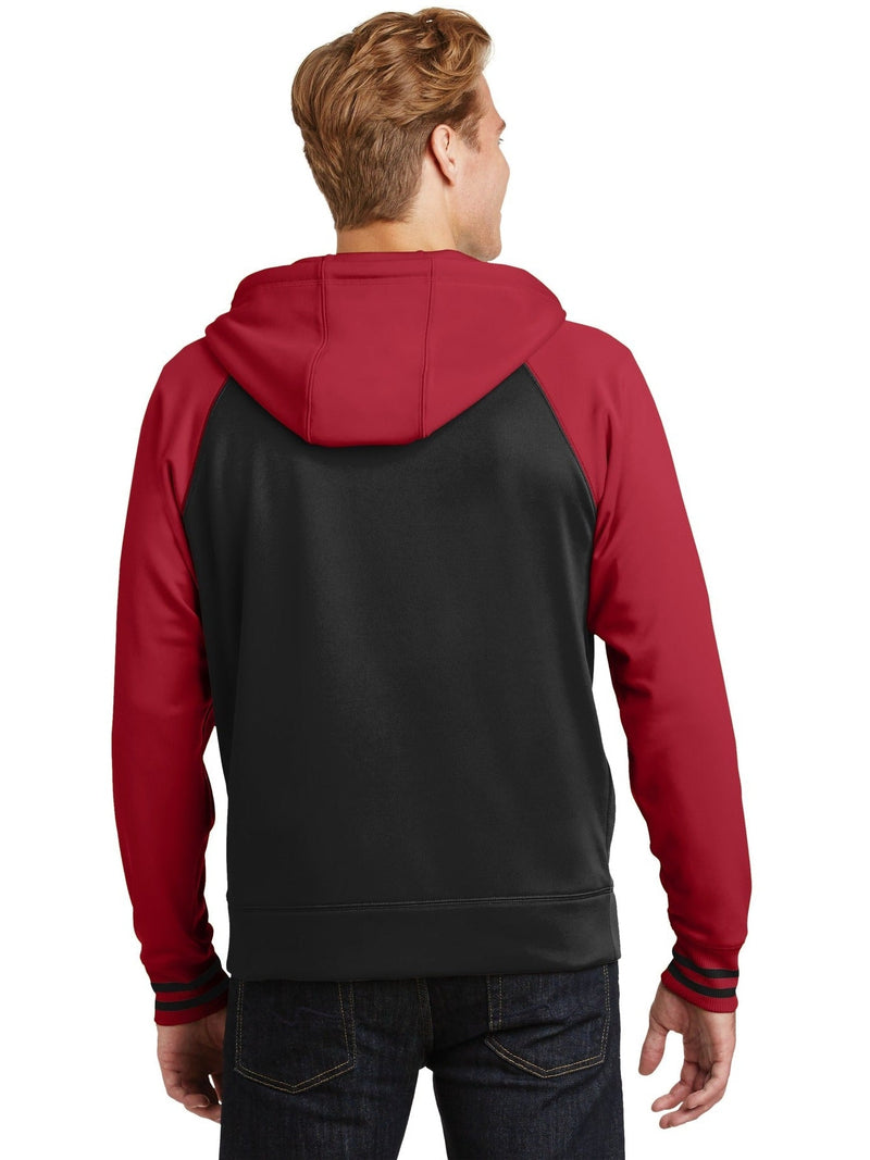 no-logo Sport-Tek Sport-Wick Varsity Fleece Full-Zip Hooded Jacket-Regular-Sport-Tek-Thread Logic