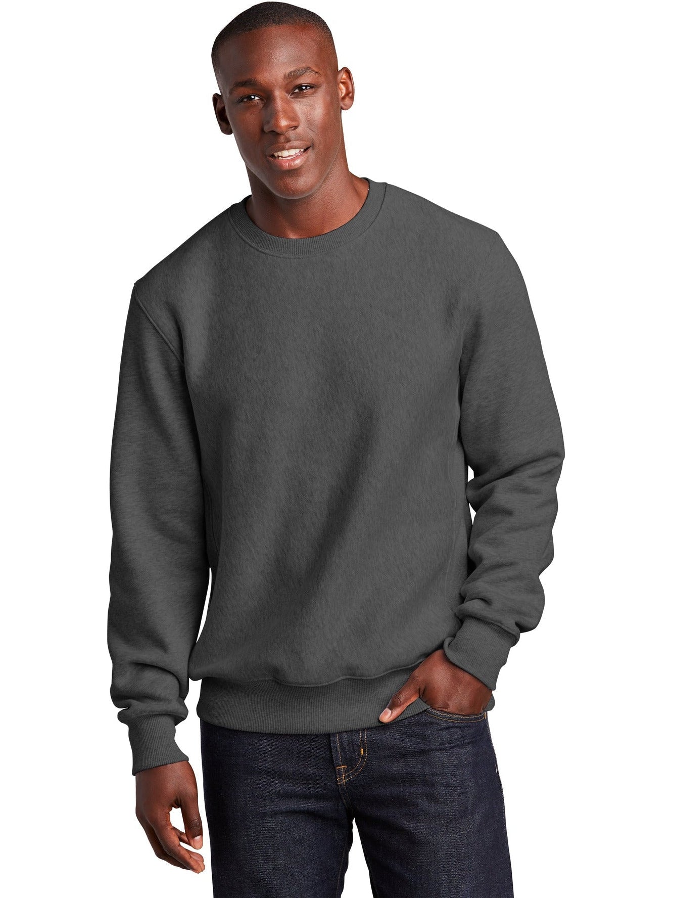  Sport-Tek Super Heavyweight Crewneck-Regular-Sport-Tek-Graphite Heather-XS-Thread Logic