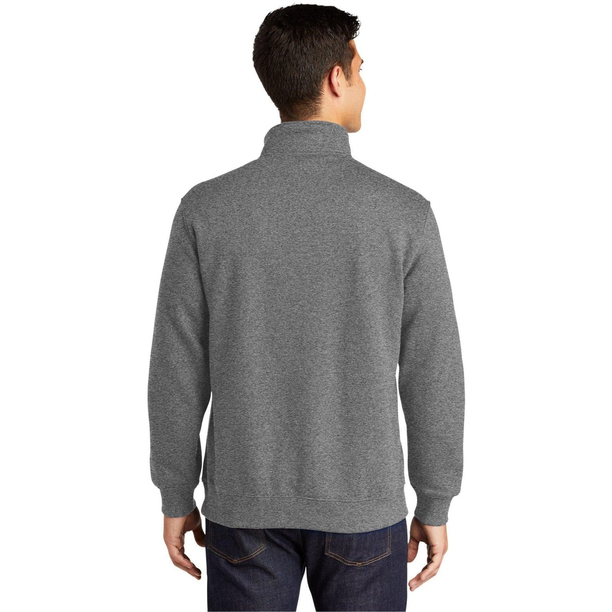 no-logo Sport-Tek Tall 1/4 Zip Sweatshirt-Quarter Zips-Sport-Tek-Thread Logic