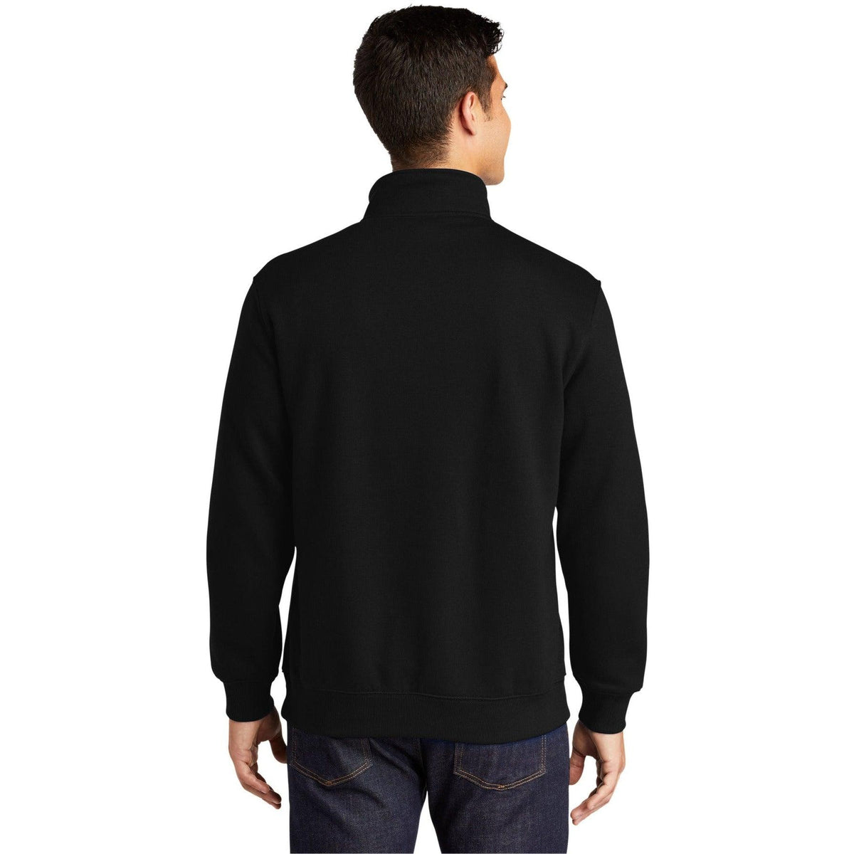 no-logo Sport-Tek Tall 1/4 Zip Sweatshirt-Quarter Zips-Sport-Tek-Thread Logic