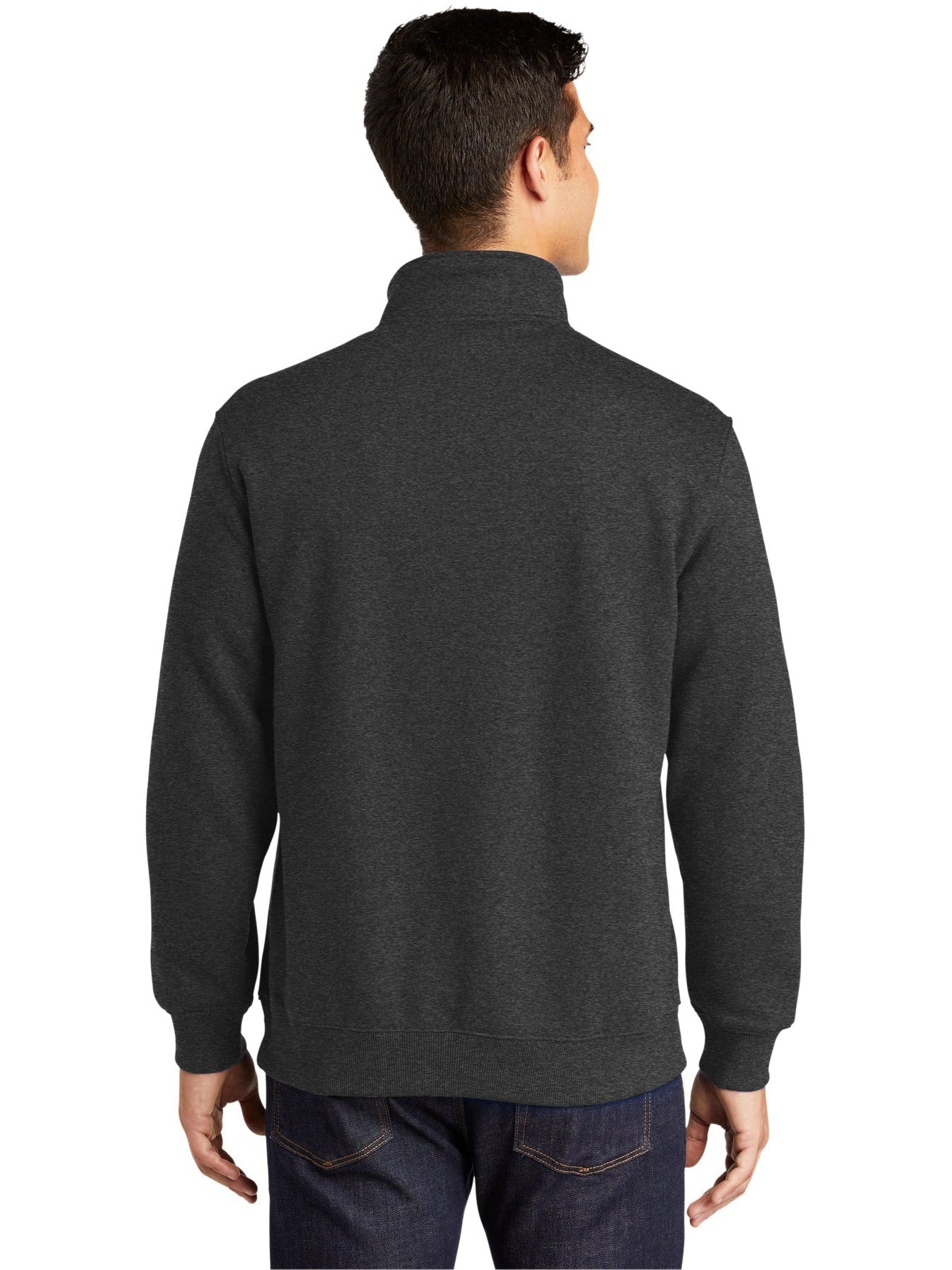 no-logo Sport-Tek Tall 1/4 Zip Sweatshirt-Regular-Sport-Tek-Thread Logic