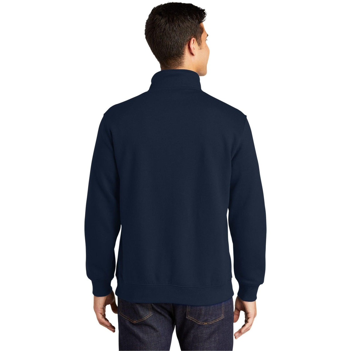 no-logo Sport-Tek Tall 1/4 Zip Sweatshirt-Quarter Zips-Sport-Tek-Thread Logic