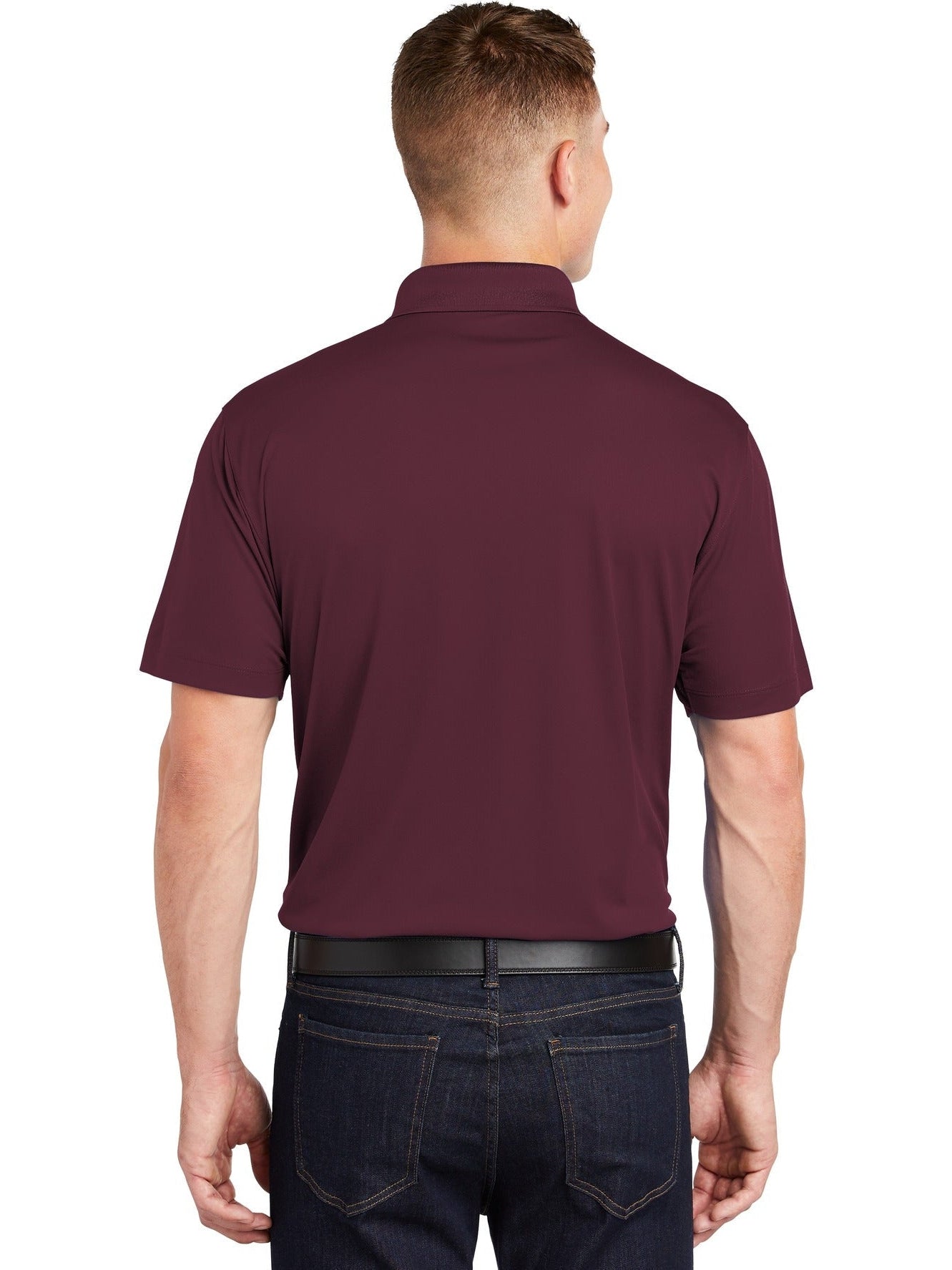 no-logo Sport-Tek Tall Micropique Sport-Wick Polo-Regular-Sport-Tek-Thread Logic