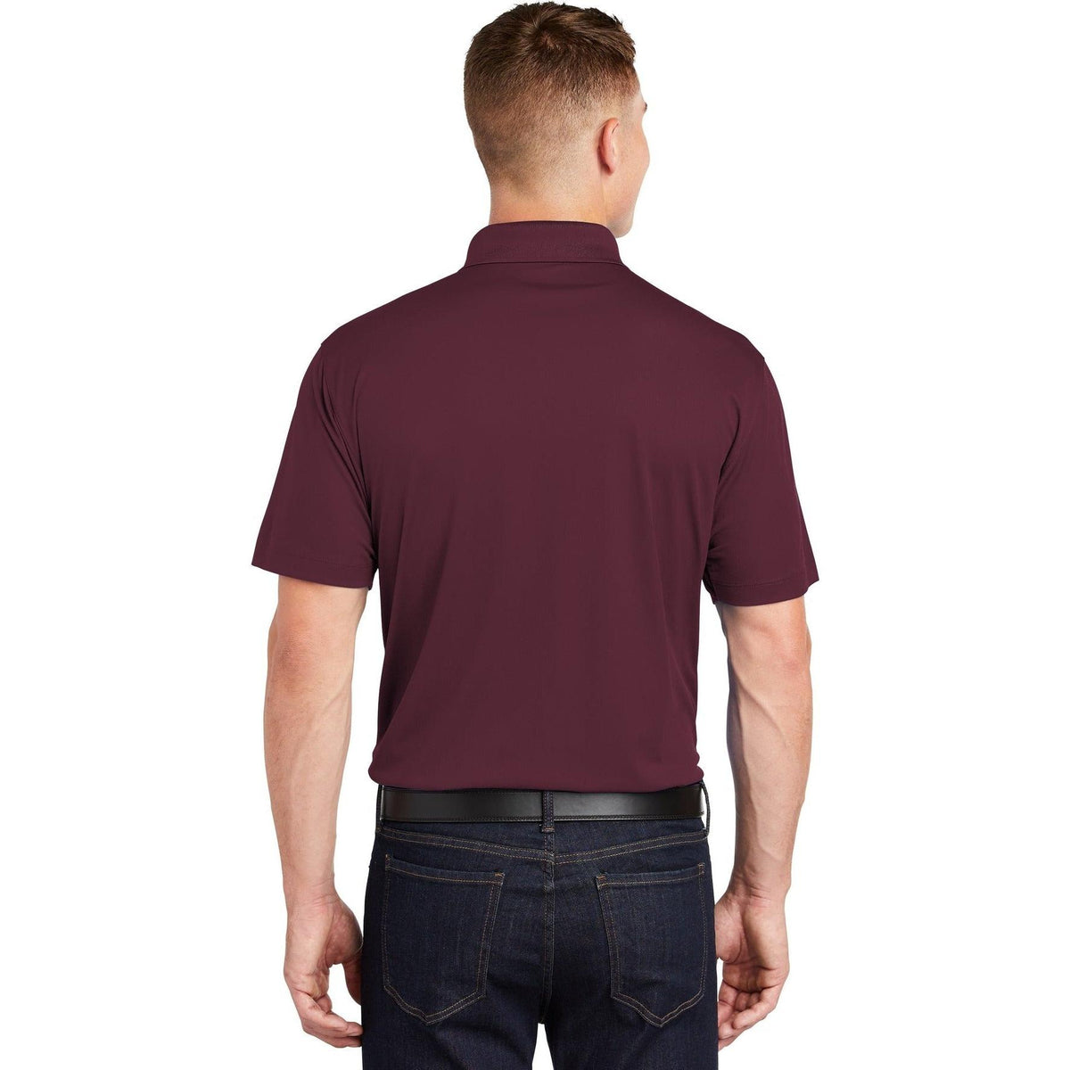 no-logo Sport-Tek Tall Micropique Sport-Wick Polo-Regular-Sport-Tek-Thread Logic