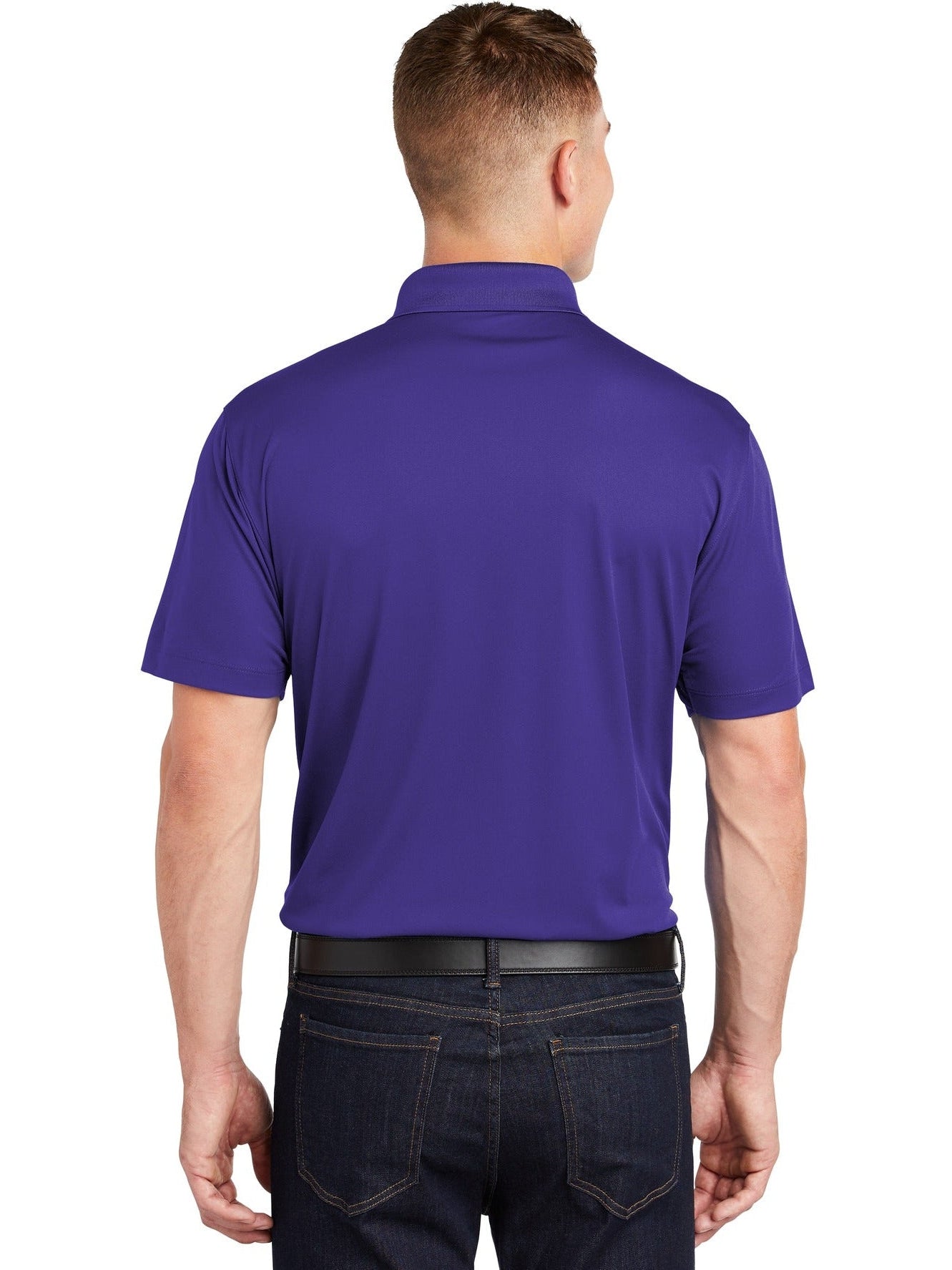 no-logo Sport-Tek Tall Micropique Sport-Wick Polo-Regular-Sport-Tek-Thread Logic