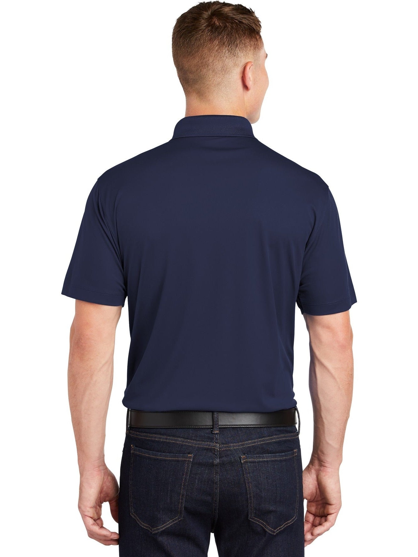 no-logo Sport-Tek Tall Micropique Sport-Wick Polo-Regular-Sport-Tek-Thread Logic