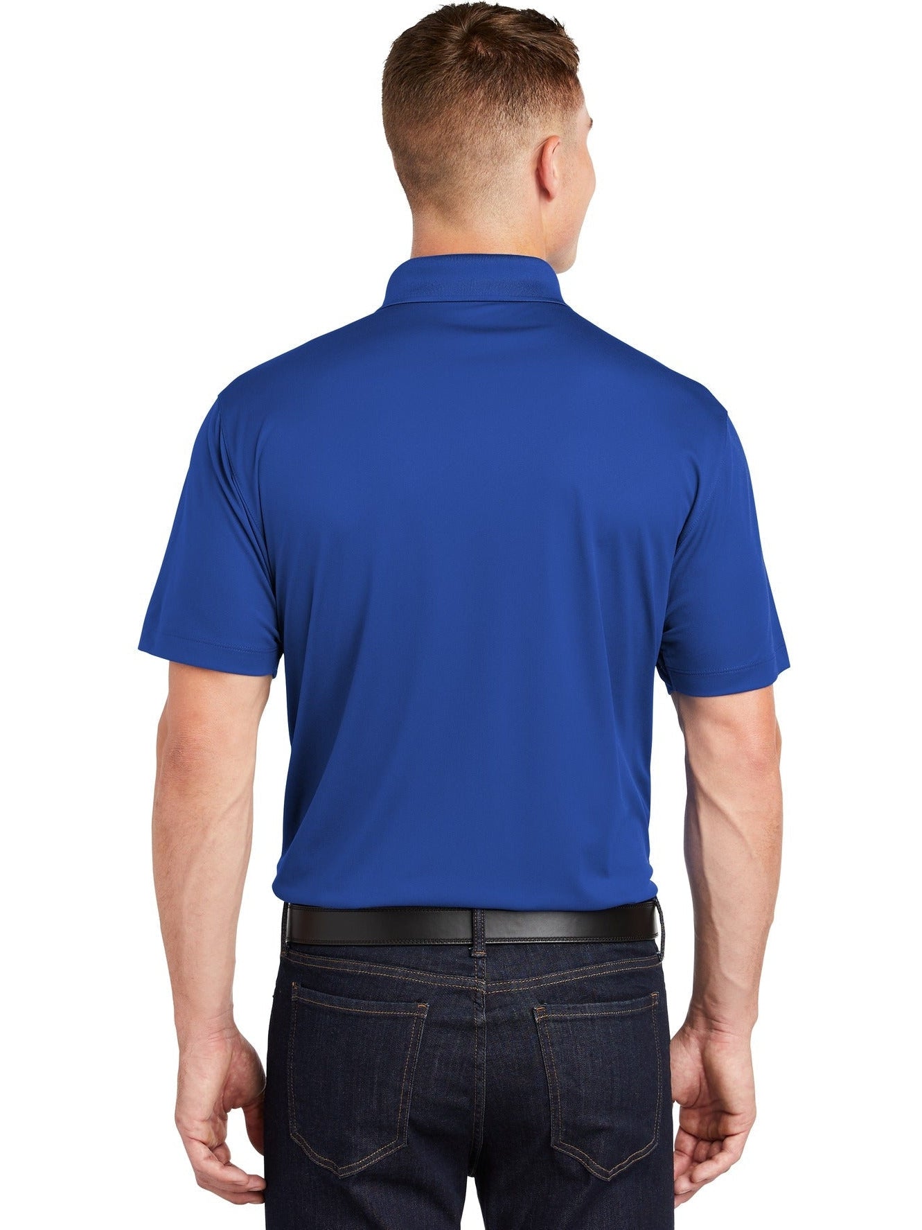 no-logo Sport-Tek Tall Micropique Sport-Wick Polo-Regular-Sport-Tek-Thread Logic