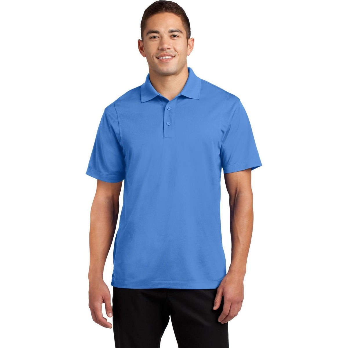 no-logo  Sport-Tek Tall Micropique Sport-Wick Polo-Regular-Sport-Tek-Blue Lake-LT-Thread Logic