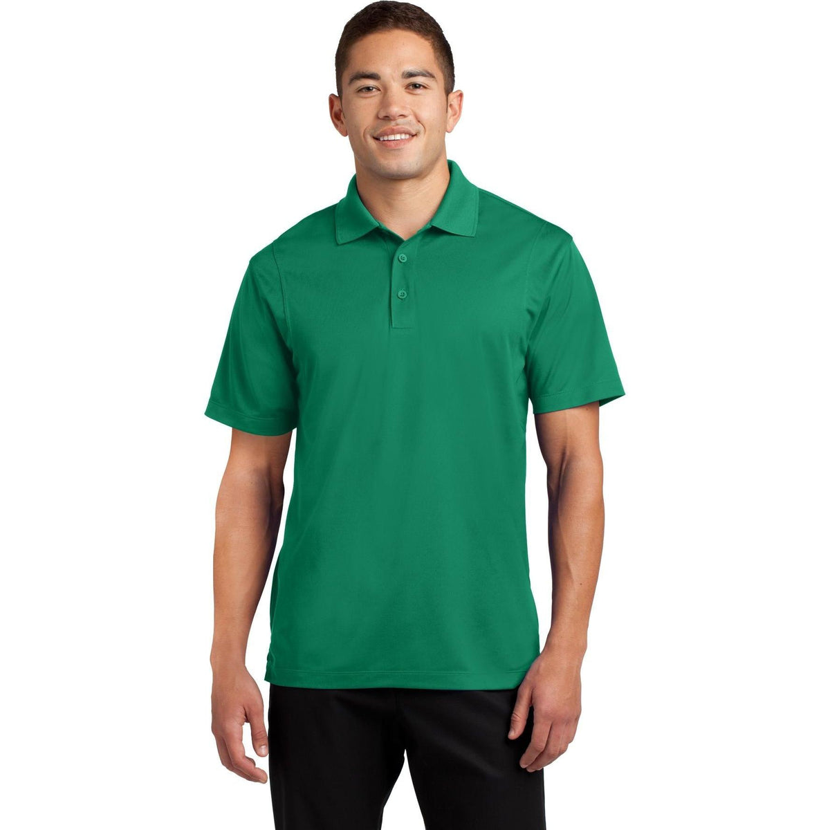 no-logo  Sport-Tek Tall Micropique Sport-Wick Polo-Regular-Sport-Tek-Kelly Green-LT-Thread Logic