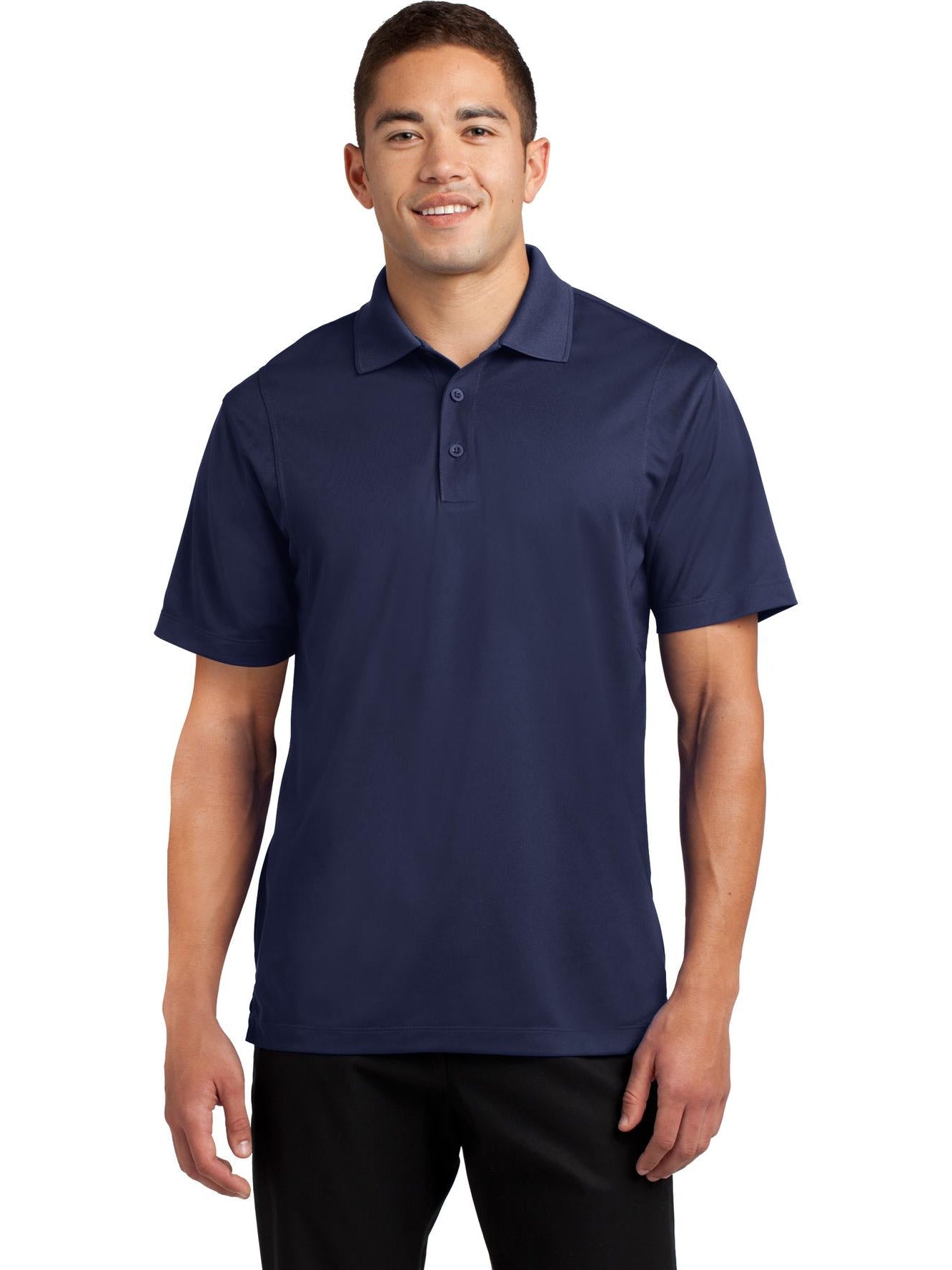  Sport-Tek Tall Micropique Sport-Wick Polo-Regular-Sport-Tek-True Navy-LT-Thread Logic