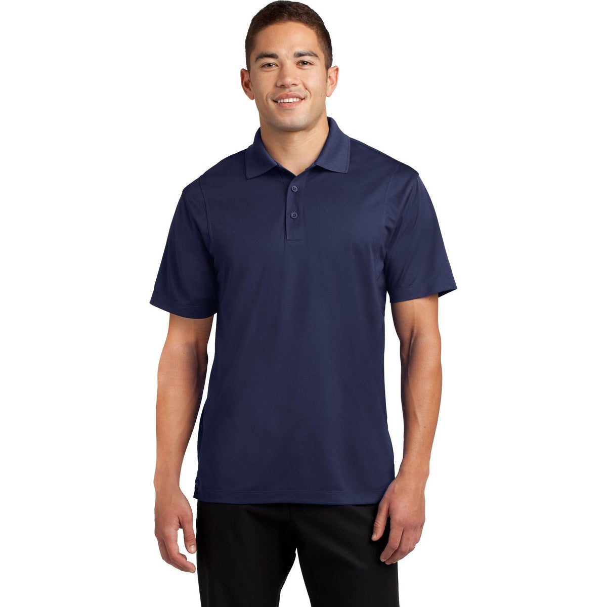 no-logo  Sport-Tek Tall Micropique Sport-Wick Polo-Regular-Sport-Tek-True Navy-LT-Thread Logic