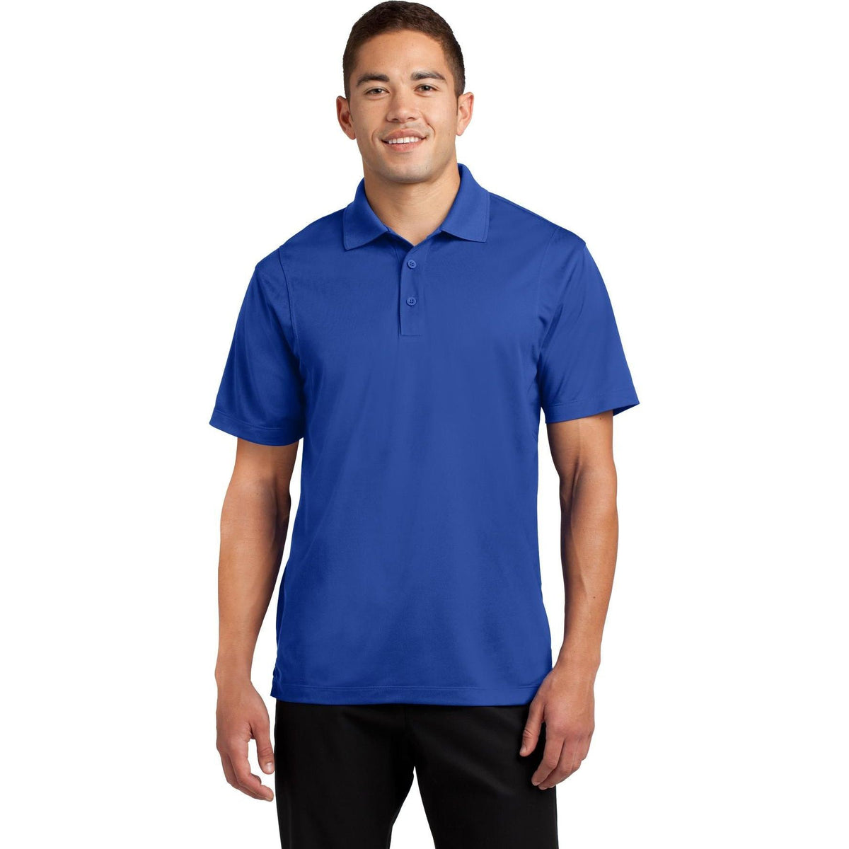 no-logo  Sport-Tek Tall Micropique Sport-Wick Polo-Regular-Sport-Tek-True Royal-LT-Thread Logic