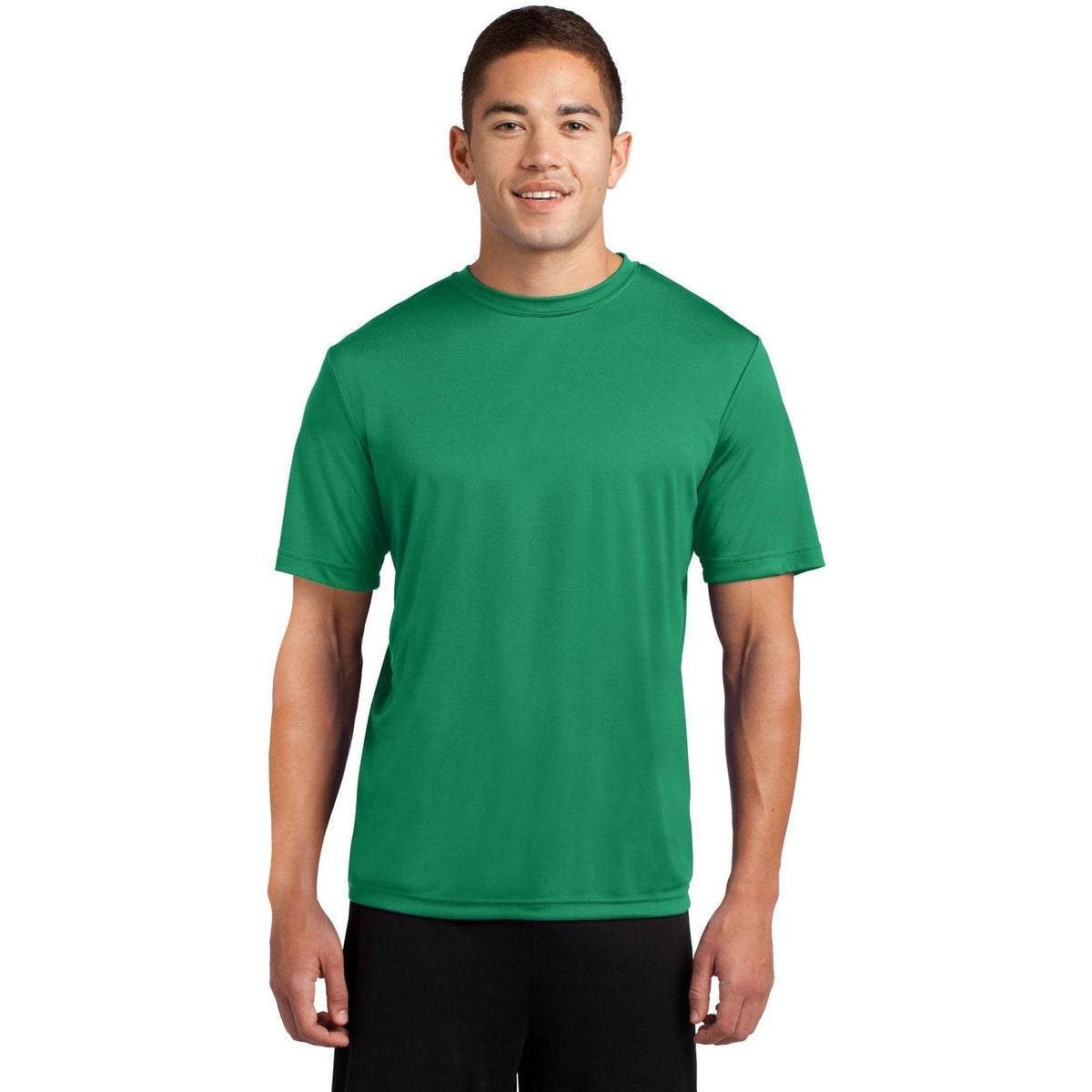 no-logo Sport-Tek Tall PosiCharge Competitor Tee-Polos-Sport-Tek-Kelly Green-LT-Thread Logic