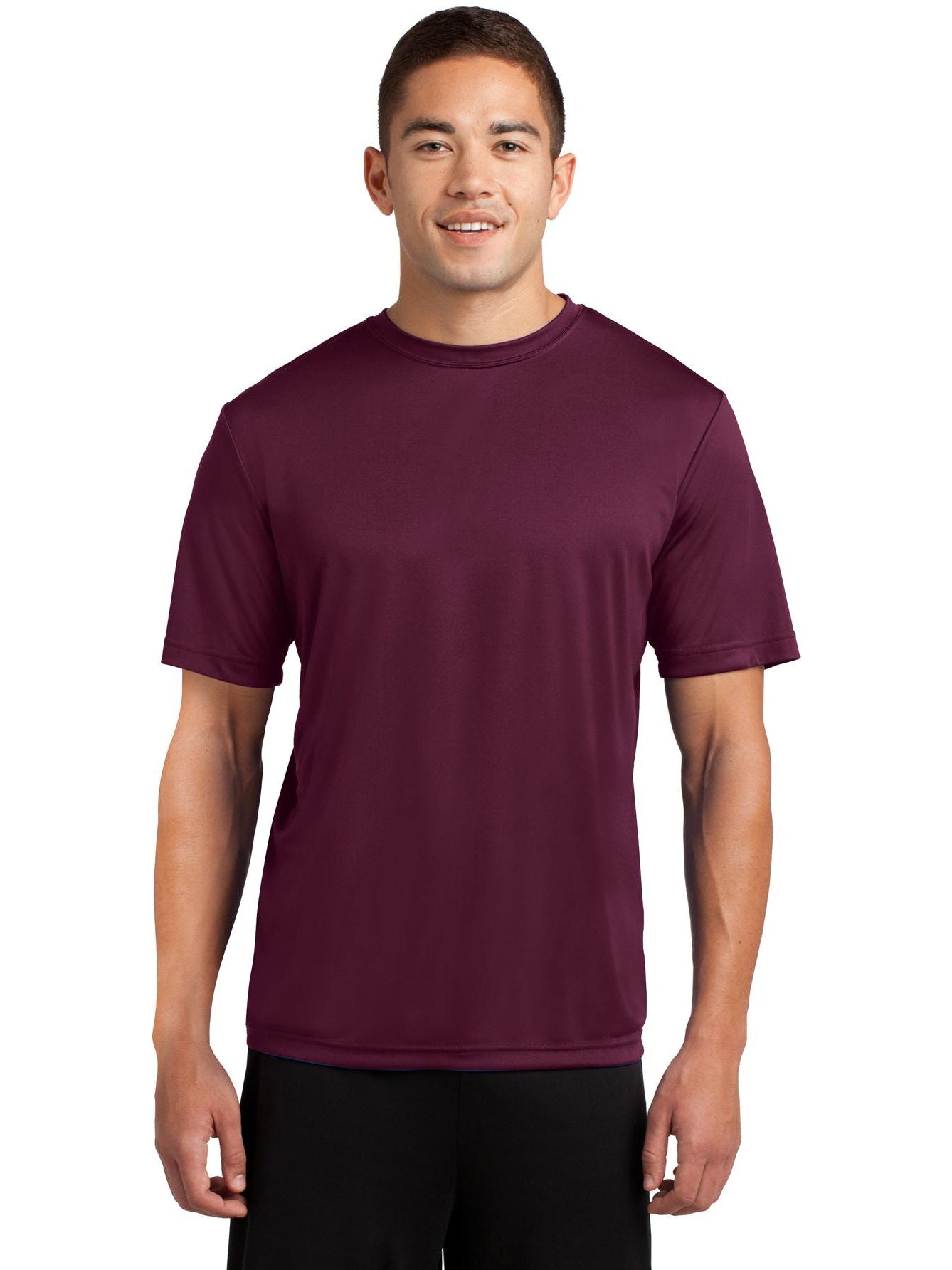 Sport-Tek Tall PosiCharge Competitor Tee-Regular-Sport-Tek-Maroon-LT-Thread Logic