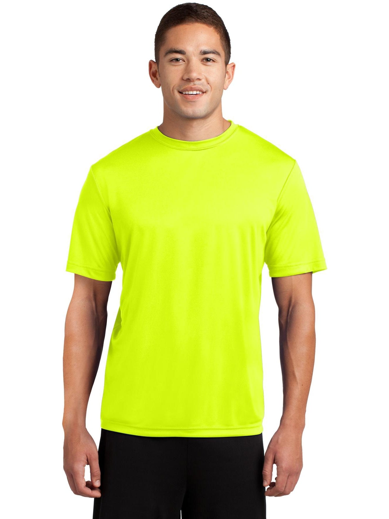  Sport-Tek Tall PosiCharge Competitor Tee-Regular-Sport-Tek-Neon Yellow-LT-Thread Logic