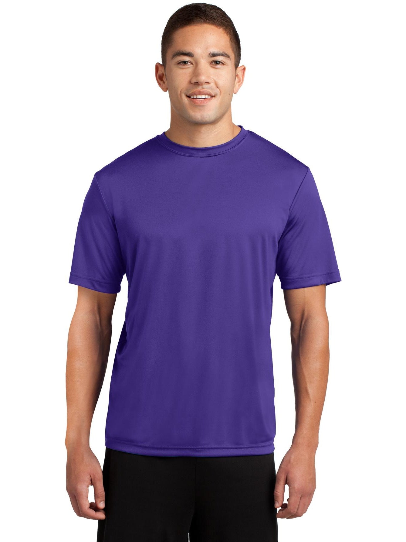  Sport-Tek Tall PosiCharge Competitor Tee-Regular-Sport-Tek-Purple-LT-Thread Logic