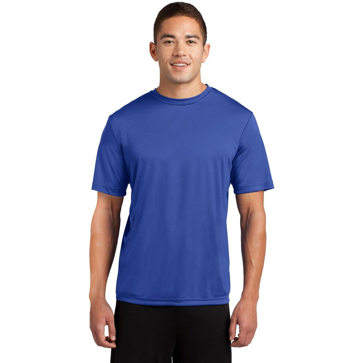 no-logo Sport-Tek Tall PosiCharge Competitor Tee-Polos-Sport-Tek-Royal-LT-Thread Logic