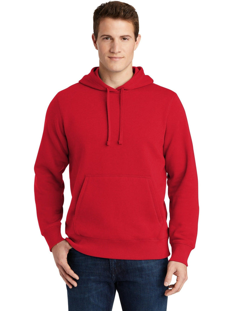  Sport-Tek Tall Pullover Hooded Sweatshirt-Regular-Sport-Tek-True Red-LT-Thread Logic