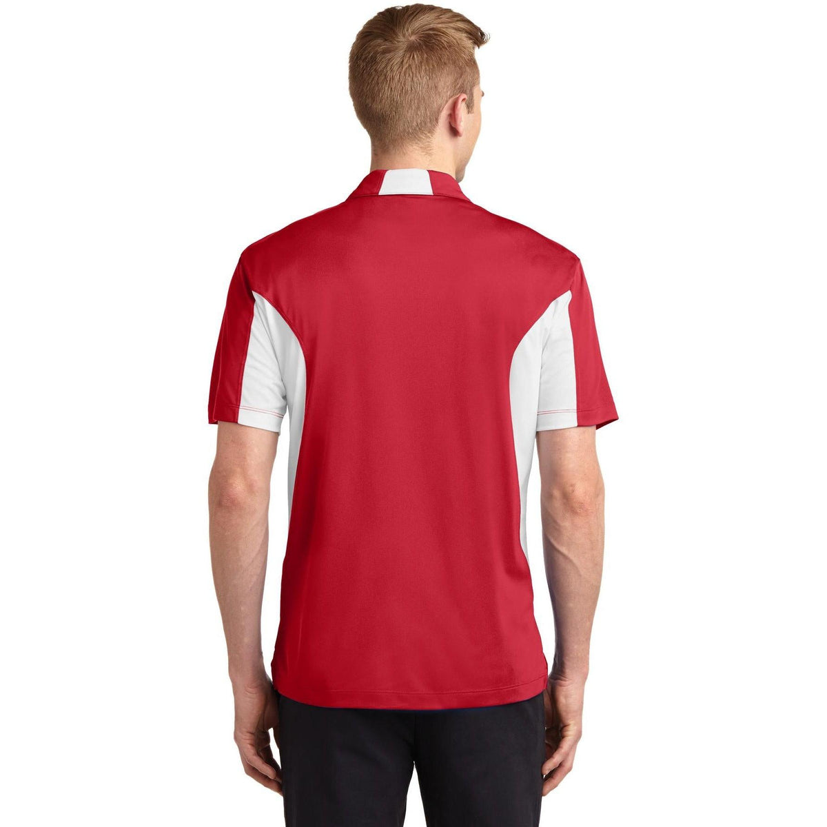 no-logo Sport-Tek Tall Side Blocked Sport Wick Polo-Regular-Sport-Tek-Thread Logic