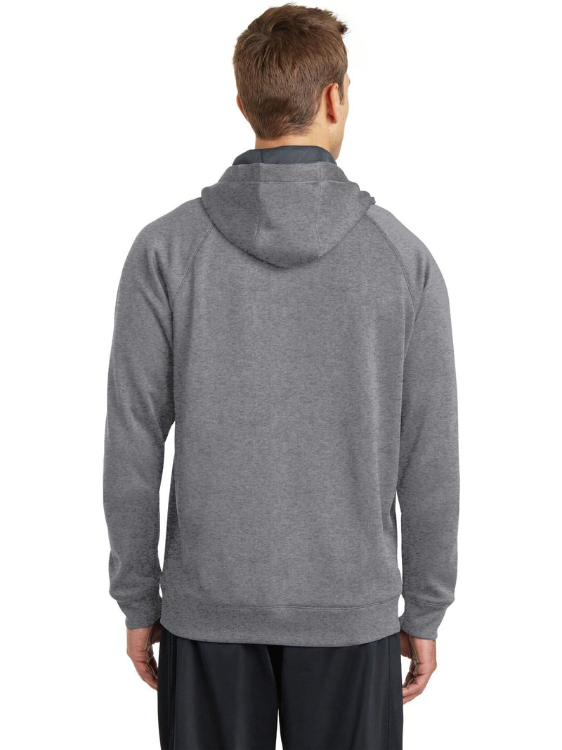 no-logo Sport-Tek Tech Fleece Hooded Sweatshirt-Regular-Sport-Tek-Thread Logic