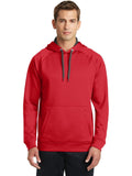  Sport-Tek Tech Fleece Hooded Sweatshirt-Regular-Sport-Tek-True Red-S-Thread Logic