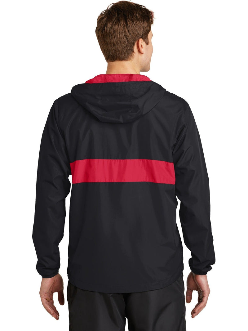 no-logo Sport-Tek Zipped Pocket Anorak-Regular-Sport-Tek-Thread Logic