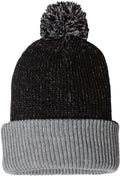 Sportsman 12" Knit Speckled Pom-Pom Beanie