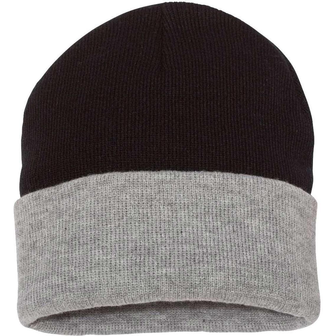 no-logo Sportsman Colorblocked 12" Cuffed Beanie-Headwear - Winter-Sportsman-Thread Logic