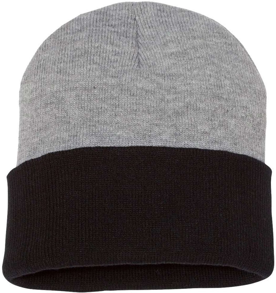 no-logo Sportsman Colorblocked 12" Cuffed Beanie-Headwear - Winter-Sportsman-Thread Logic