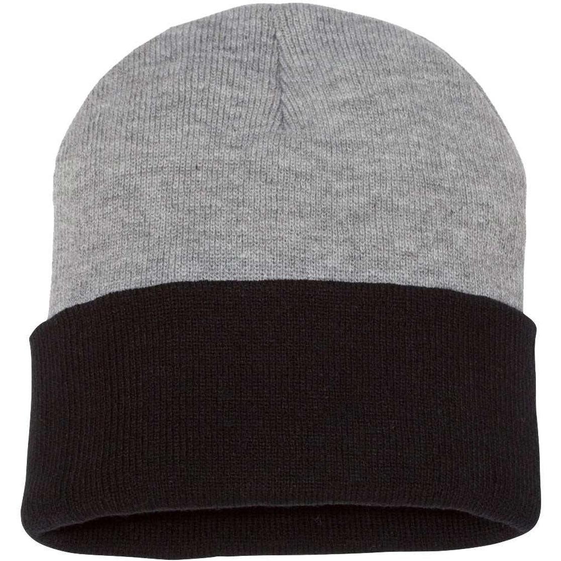no-logo Sportsman Colorblocked 12" Cuffed Beanie-Headwear - Winter-Sportsman-Thread Logic