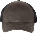 Sportsman Faux Waxy Trucker Cap