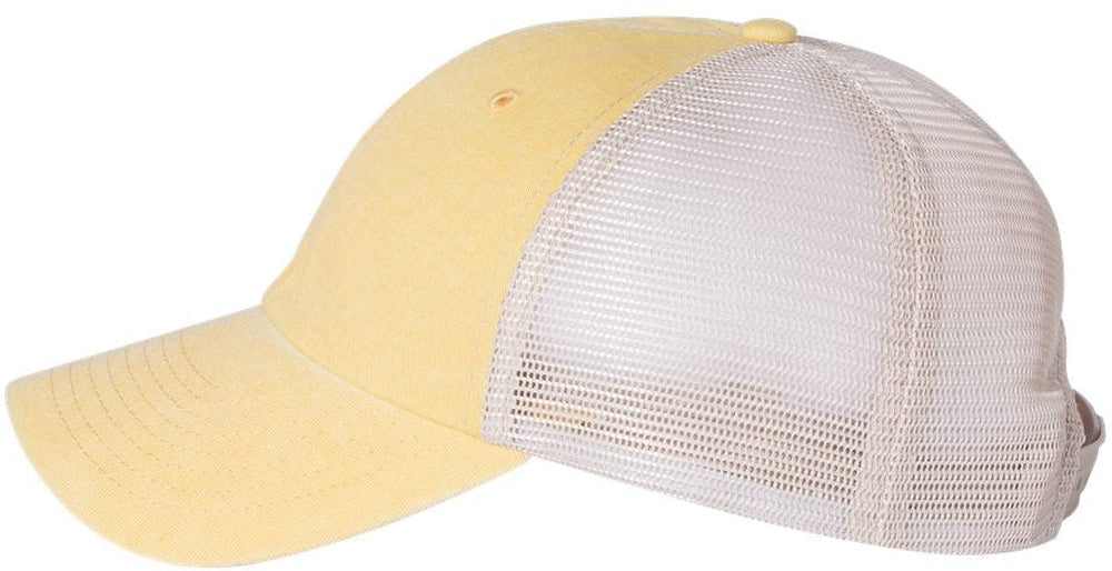 no-logo Sportsman Pigment-Dyed Trucker Cap-Headwear-Sportsman-Thread Logic 