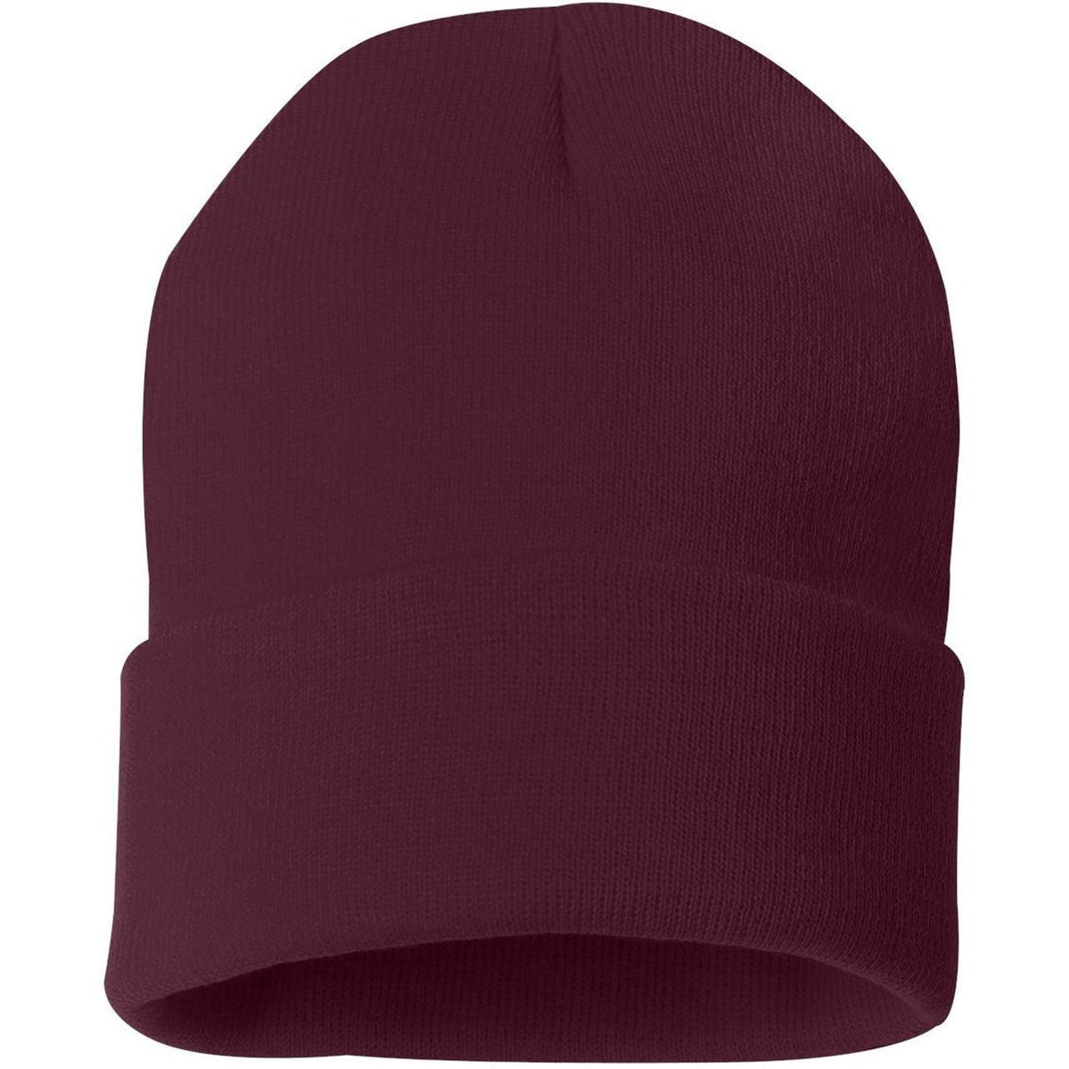 no-logo Sportsman Solid 12" Cuffed Beanie-Headwear - Winter-Sportsman-Thread Logic