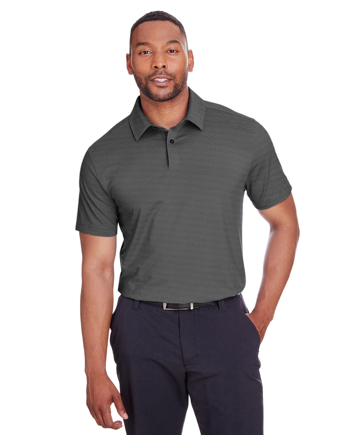  Spyder Boundary Polo-Men's Polos-Spyder-Black Stripe-S-Thread Logic