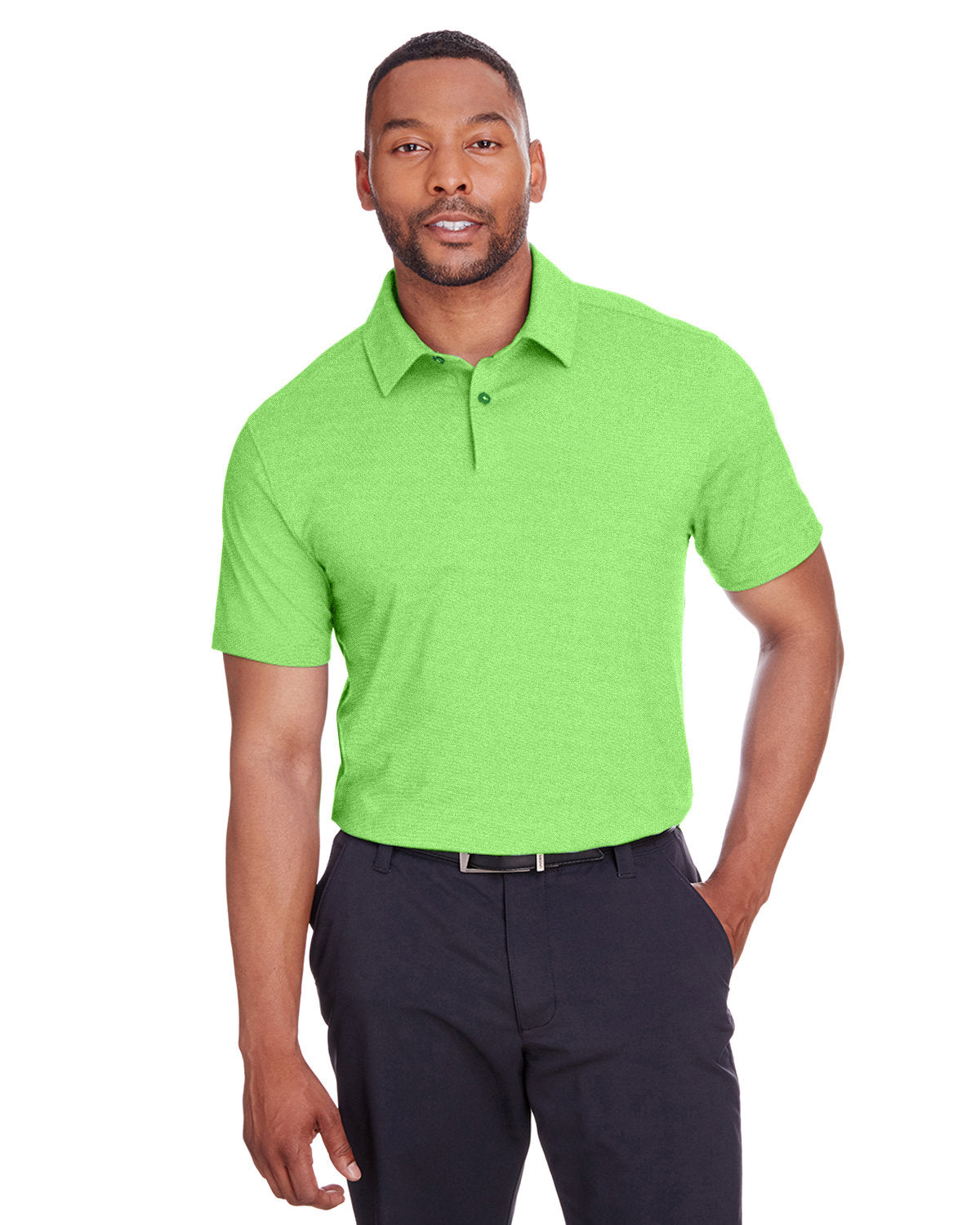  Spyder Boundary Polo-Men's Polos-Spyder-Lime Stripe-S-Thread Logic