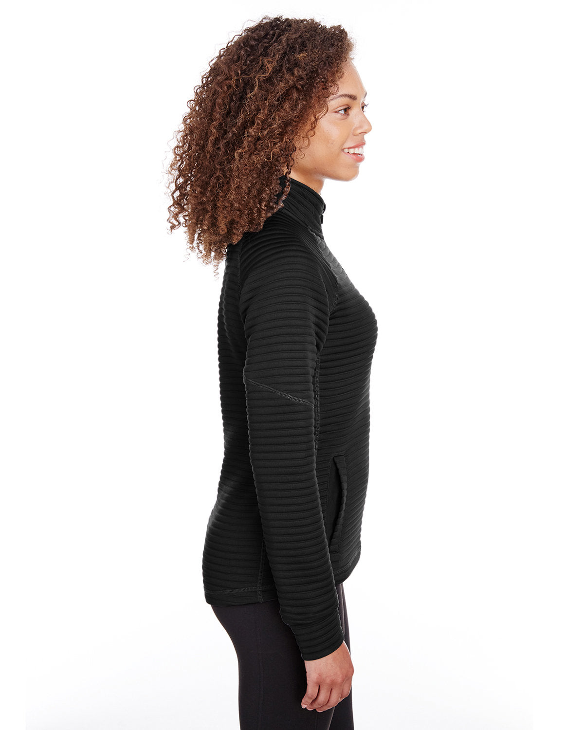no-logo Spyder Ladies Capture Quarter-Zip Fleece-Ladies Layering-Spyder-Thread Logic