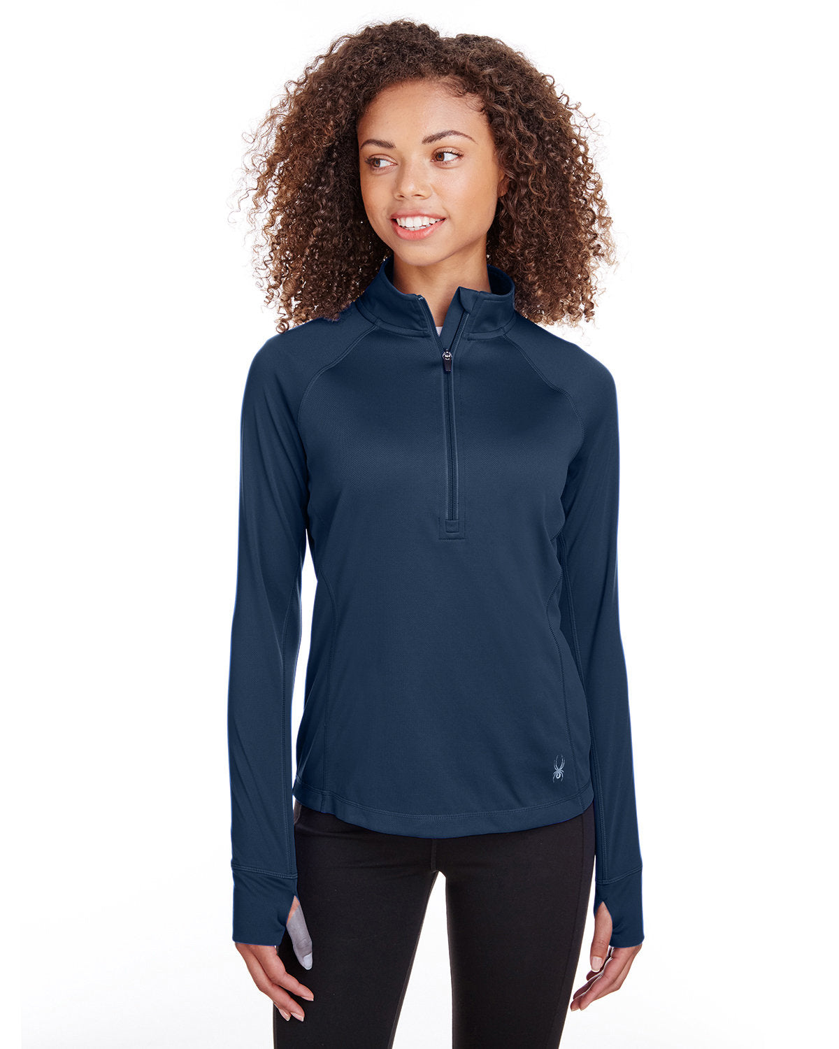  Spyder Ladies Freestyle Half-Zip Pullover-Ladies Layering-Spyder-Frontier-S-Thread Logic
